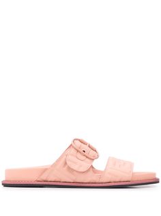 Fendi сандалии с монограммой