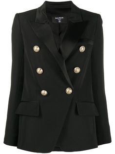 Balmain двубортный блейзер