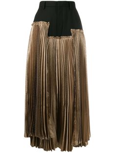 Comme Des Garçons Noir Kei Ninomiya плиссированная юбка асимметричного кроя