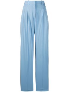 Stella McCartney брюки прямого кроя с завышенной талией