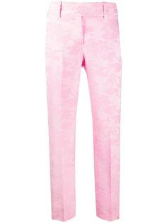 Ermanno Scervino брюки скинни с цветочным принтом