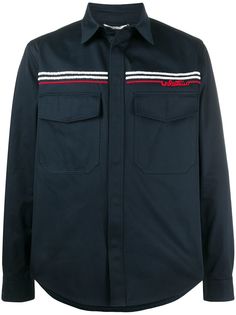 Valentino куртка-рубашка Redbroidery