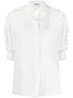 Givenchy рубашка с оборками