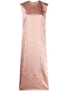 Acne Studios платье миди с цветочным узором