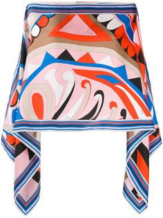 Emilio Pucci топ-туника с геометричным принтом