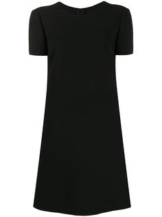 Valentino платье мини с короткими рукавами