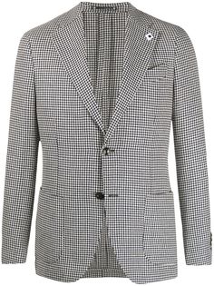 Lardini пиджак в ломаную клетку