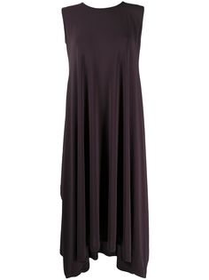 Issey Miyake платье-трапеция без рукавов