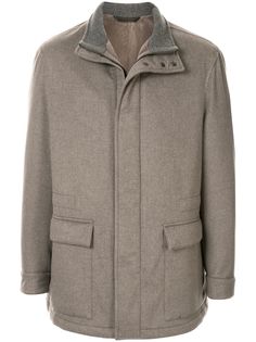 Brioni куртка с потайной застежкой