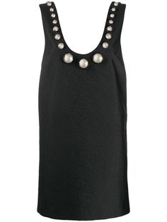 Christopher Kane платье мини с заклепками