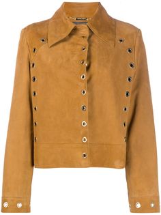 Alberta Ferretti куртка с люверсами