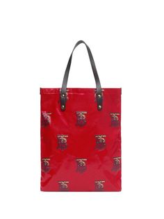 Burberry сумка-тоут с монограммой