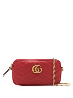 Gucci мини-сумка через плечо GG Marmont