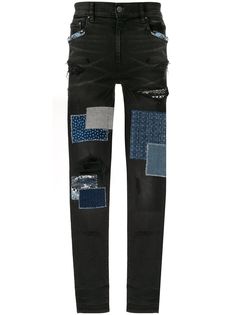 AMIRI джинсы скинни Japanese Repair