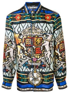 Dolce & Gabbana рубашка с принтом Royal King