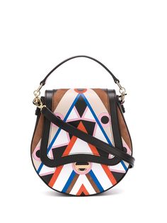 Emilio Pucci сумка через плечо с абстрактным принтом