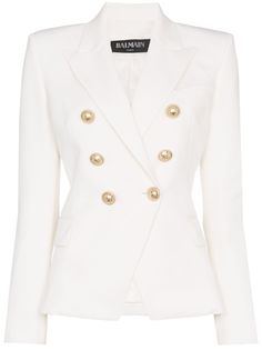 Balmain двубортный блейзер