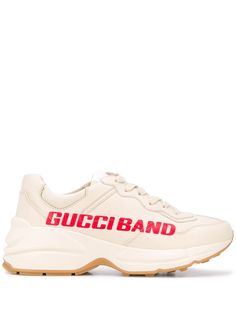 Gucci кроссовки Rython с принтом