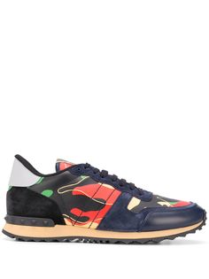 Valentino кроссовки Valentino Garavani Rockrunner Camouflage