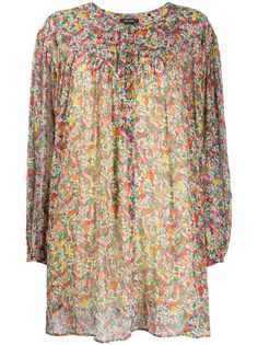 Isabel Marant платье Orion с цветочным принтом
