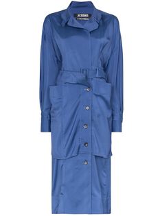 Jacquemus платье-рубашка с поясом