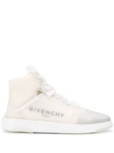 Givenchy высокие кроссовки Wing