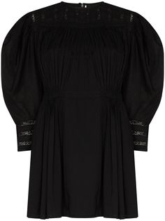 MIMI PROBER платье мини Austen Gigi с кружевной вышивкой