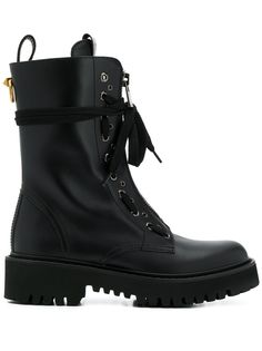 Valentino ботинки Valentino Garavani в стиле милитари