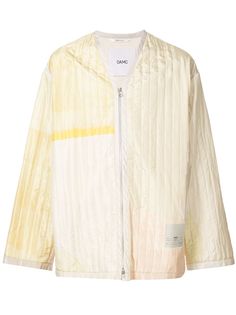 OAMC стеганая куртка с V-образным вырезом