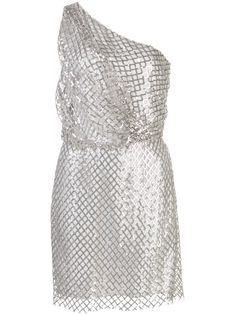 Michelle Mason платье мини на одно плечо