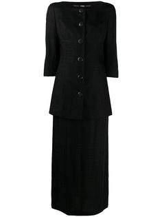 Gianfranco Ferré Pre-Owned юбка и блейзер 1990-х годов