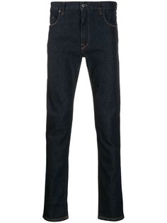 Fendi джинсы скинни с логотипом FF на кармане