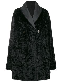 Fendi Pre-Owned пальто прямого кроя