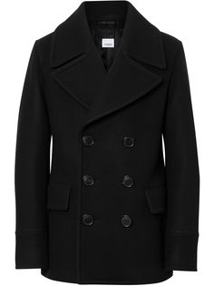 Burberry бушлат с широкими лацканами
