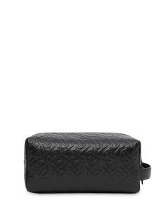 Burberry клатч с тисненой монограммой