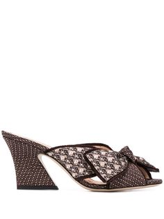 Fendi мюли FFreedom с вышивкой