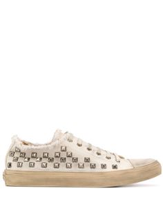 Saint Laurent кеды Bedford с эффектом потертости