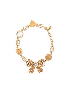 Versace колье с кристаллами