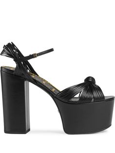Gucci босоножки на платформе