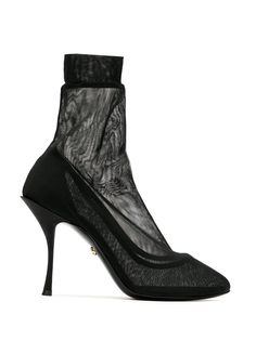 Dolce & Gabbana сетчатые туфли-носки
