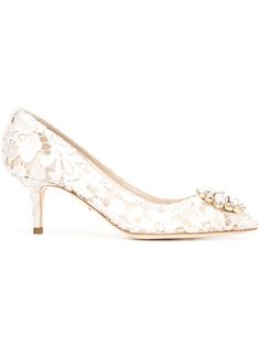 Dolce & Gabbana кружевные туфли-лодочки Belluci