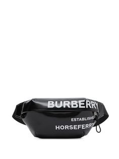 Burberry поясная сумка с принтом Horseferry