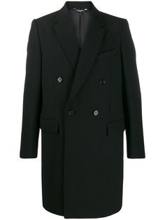 Dolce & Gabbana двубортное пальто миди