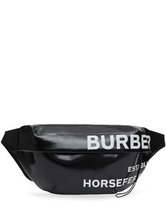 Burberry поясная сумка с принтом Horseferry