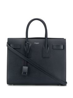 Saint Laurent маленькая сумка-тоут с логотипом