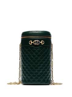Gucci стеганая сумка с ремнем-цепочкой