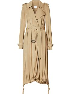 Burberry тренч со вставкой-кейпом