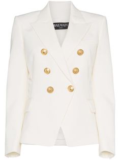 Balmain двубортный блейзер