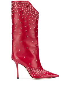 Jimmy Choo сапоги Bryndis 100 с заклепками