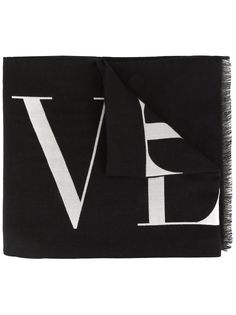 Valentino шарф Valentino Garavani с логотипом VLTN